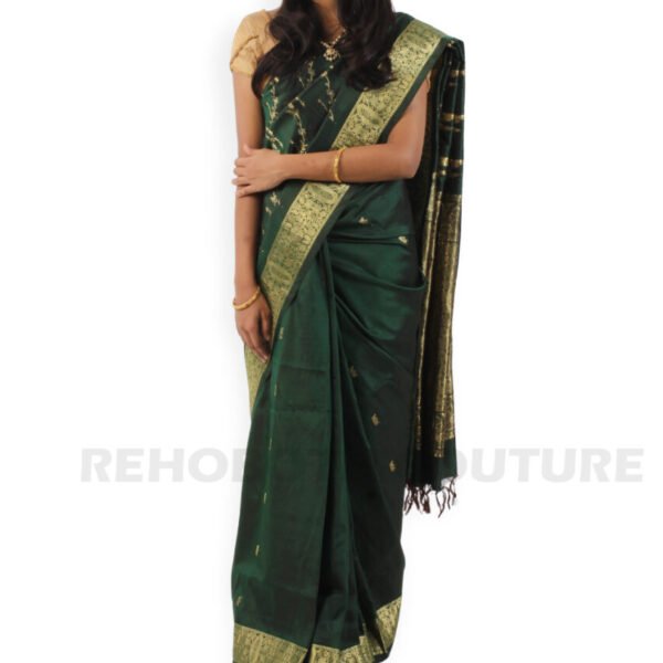 Kanjivaram Dark Green