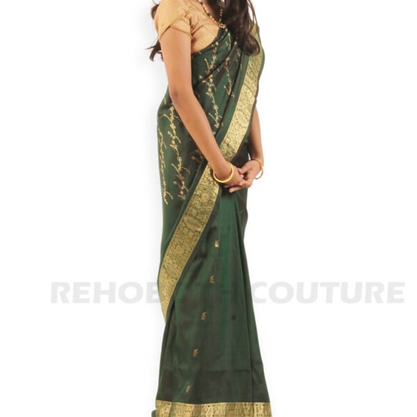 Kanjivaram Dark Green