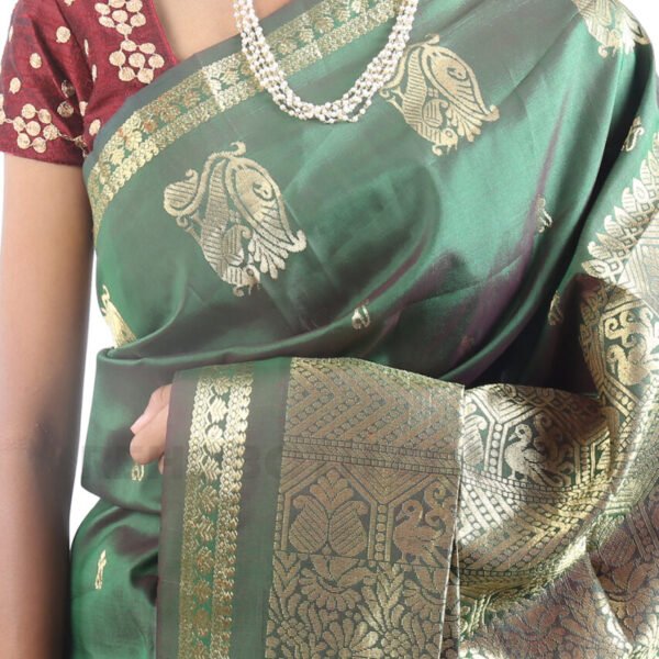 Deep Green Peacock