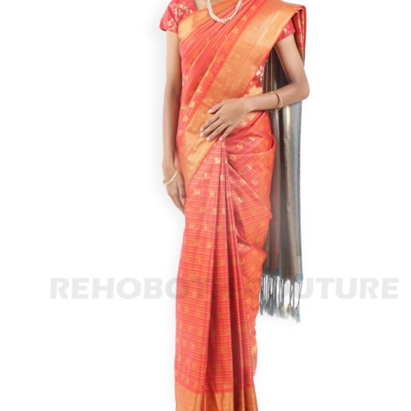 Red Orange Grey Gold