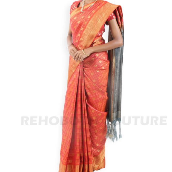 Red Orange Grey Gold