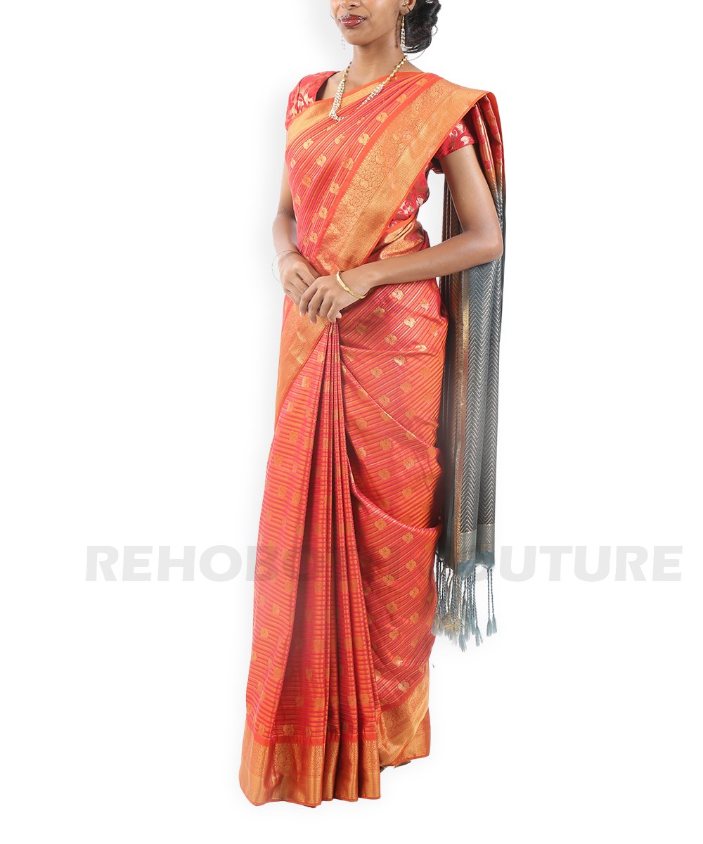 Red Orange Grey Gold - Image 2