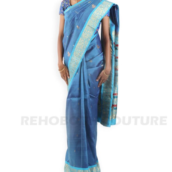 Kanjivaram Turquoise