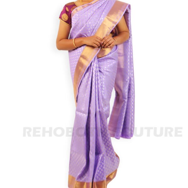 Lavender Gold Border