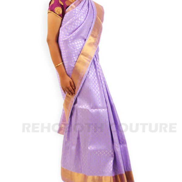 Lavender Gold Border