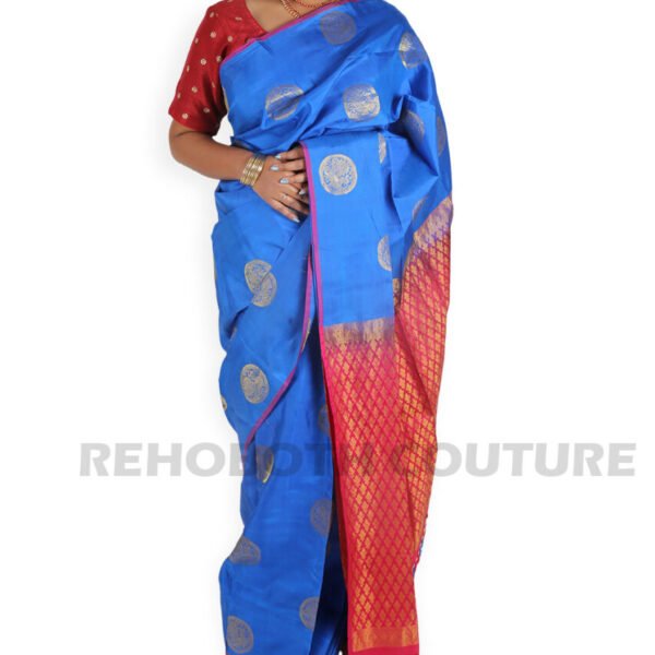 Vibrant Blue Peacock