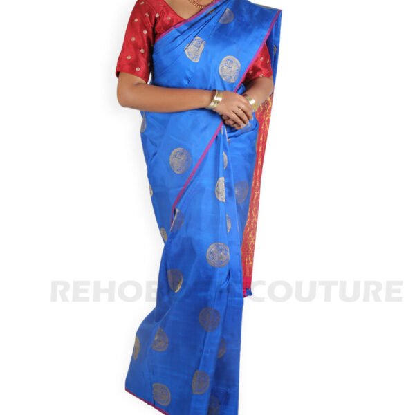 Vibrant Blue Peacock