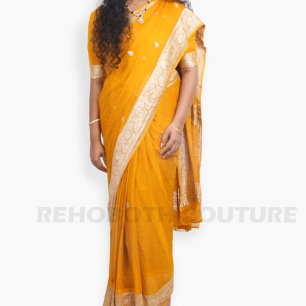 Mustard Silver Khadi
